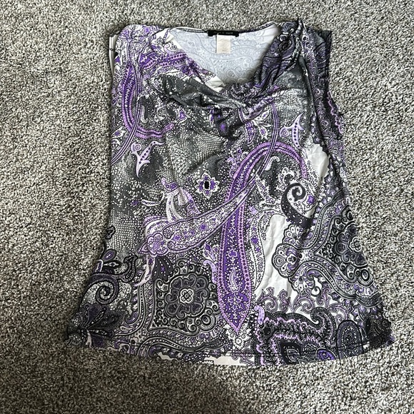 Pair of Jennie & Marlis Jersey Knit Blouses - Picture 7 of 14